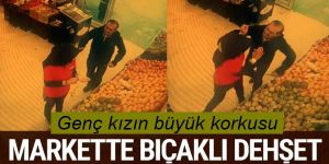 Erzurum'da Arkadaşlık teklifini geri çeviren kızı markette bıçakladı