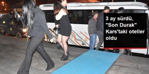 Kars'ta otellere fuhuş baskını!