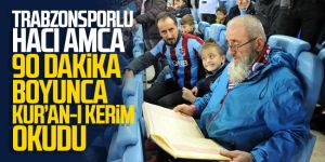 Takımına destek olmak için Kuran-ı Kerim okudu!