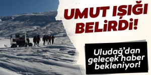 Zirve yolunda 33'üncü saatte kayıp dağcılara ait kafa ışığı bulundu