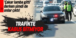 Çakar lamba bitti derken, trafikte şimdi de tepe lambası kabusu!