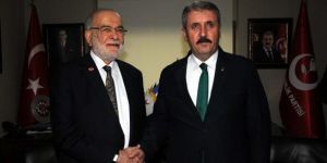 BBP lideri Mustafa Destici ve Saadet Partisi lideri Temel Karamollaoğlu'ndan asgari ücret açıklaması