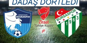 Erzurumspor: 4 - Bursaspor: 2