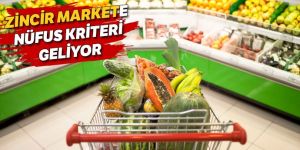 Zincir markete sınırlama
