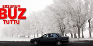 Doğu Anadolu'da gece en düşük sıcaklık Erzurum'da ölçüldü