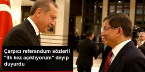Davutoğlu'ndan çarpıcı referandum sözleri: Bunu anlatacak televizyon bulamadım