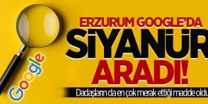 Erzurum Google’da Siyanür Aradı