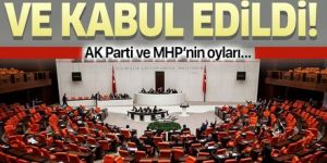 2020 yılı bütçesi Meclis’te kabul edildi