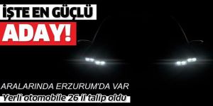 Yerli otomobile 26 il talip oldu! İşte öne çıkan 3 il.