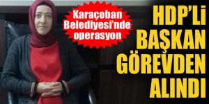 HDP'li Karaçoban Belediye Başkanı görevden alındı