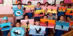 Küçük eller geleceklerini 'Keyifli Okul Atölyem'de şekillendiriyor