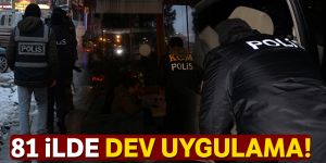 81 ilde eş zamanlı Türkiye Güven Huzur uygulaması