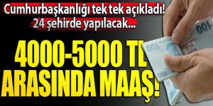 Cumhurbaşkanlığı açıkladı! 24 ile atama yapılacak