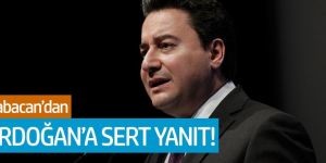 Ali Babacan'dan Erdoğan'a sert yanıt!