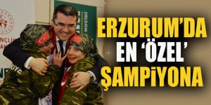 Özel sporcular Erzurum'da yarıştı