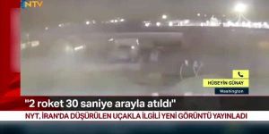 İran'ın düşürdüğü Ukrayna uçağıyla ilgili yeni görüntü