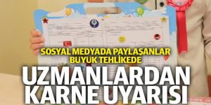 Karnesini sosyal medyada paylaşanlar dikkat!