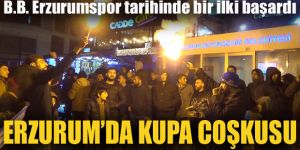 Erzurumspor tarihinde bir ilki başardı