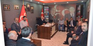 Başkan Karataş, TÜRKAV ve KAMU-SEN il temsilcileri ile görüştü