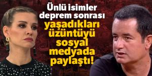 Elazığ depremi dolayısıyla dayanışma ve başsağlığı mesajları