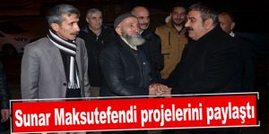 Sunar Maksutefendi projelerini paylaştı
