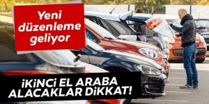 İkinci el araç satışında yeni dönem! Bugün başlıyor