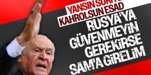 Bahçeli'den hükümete Rusya çağrısı