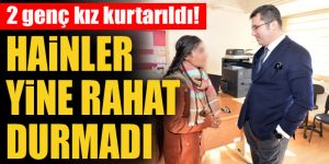 Erzurum'da teröristler 2 genç kızı dağa kaçırırken yakalandı