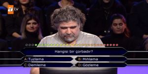Geceye damga vuran çorba sorusu!