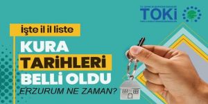 2020 TOKİ kura çekiliş tarihleri belli oldu