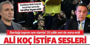 Ali Koç'tan istifa çağrılarına cevap