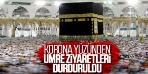 Suudi Arabistan umre ziyaretlerini askıya aldı