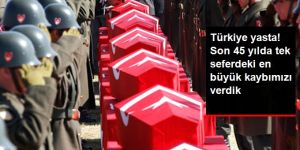 45 yılda TSK'nın tek seferde yaşadığı en büyük kayıp oldu