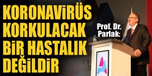 Prof. Dr. Parlak: "Koronavirüs korkulacak bir hastalık değildir"