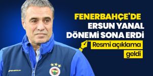 Fenerbahçe’de Ersun Yanal dönemi sona erdi