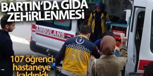 107 öğrenci hastaneye kaldırıldı