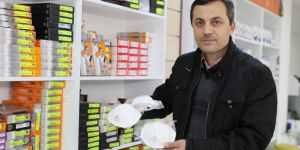 Corona virüs maskeleri yok sattı, numune bile kalmadı