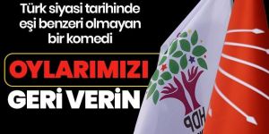 HDP, CHP'yi savcılığa şikayet edip seçimde verdikleri oyları geri istedi