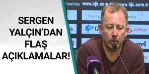 Sergen Yalçın'dan flaş açıklamalar