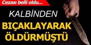 Erzurum'da Bıçaklı cinayete 18 yıl hapis cezası