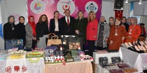 Kadın girişimciler evlilik fuarına renk kattı