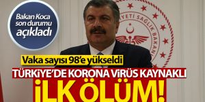 Bakan Koca açıkladı: 'Türkiye'de korona virüs kaynaklı ilk ölüm'