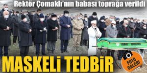 Rektör Çomaklı'nın baba acısı