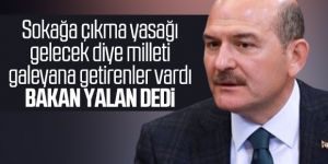 Bakan Soylu: Sosyal medyada infial yaratmaya çalışıyorlar