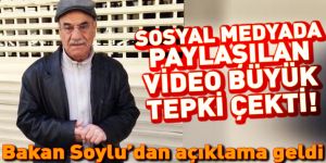 Yaşlı adamın videosu büyük tepki çekti!