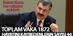 Sağlık Bakanı Koca son rakamı açıkladı!
