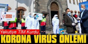 Yakutiye’nin dezenfekte ordusu