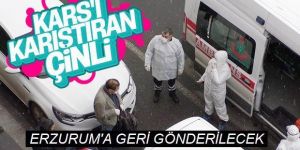 Kars'ta gezen Çinli turist gözetim altına alındı