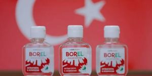 Yerli ve milli bor katkılı el dezenfektanı BOREL haftaya raflarda
