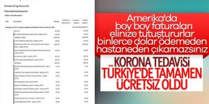 Koronanın tedavisi tüm vatandaşlara ücretsiz yapılacak